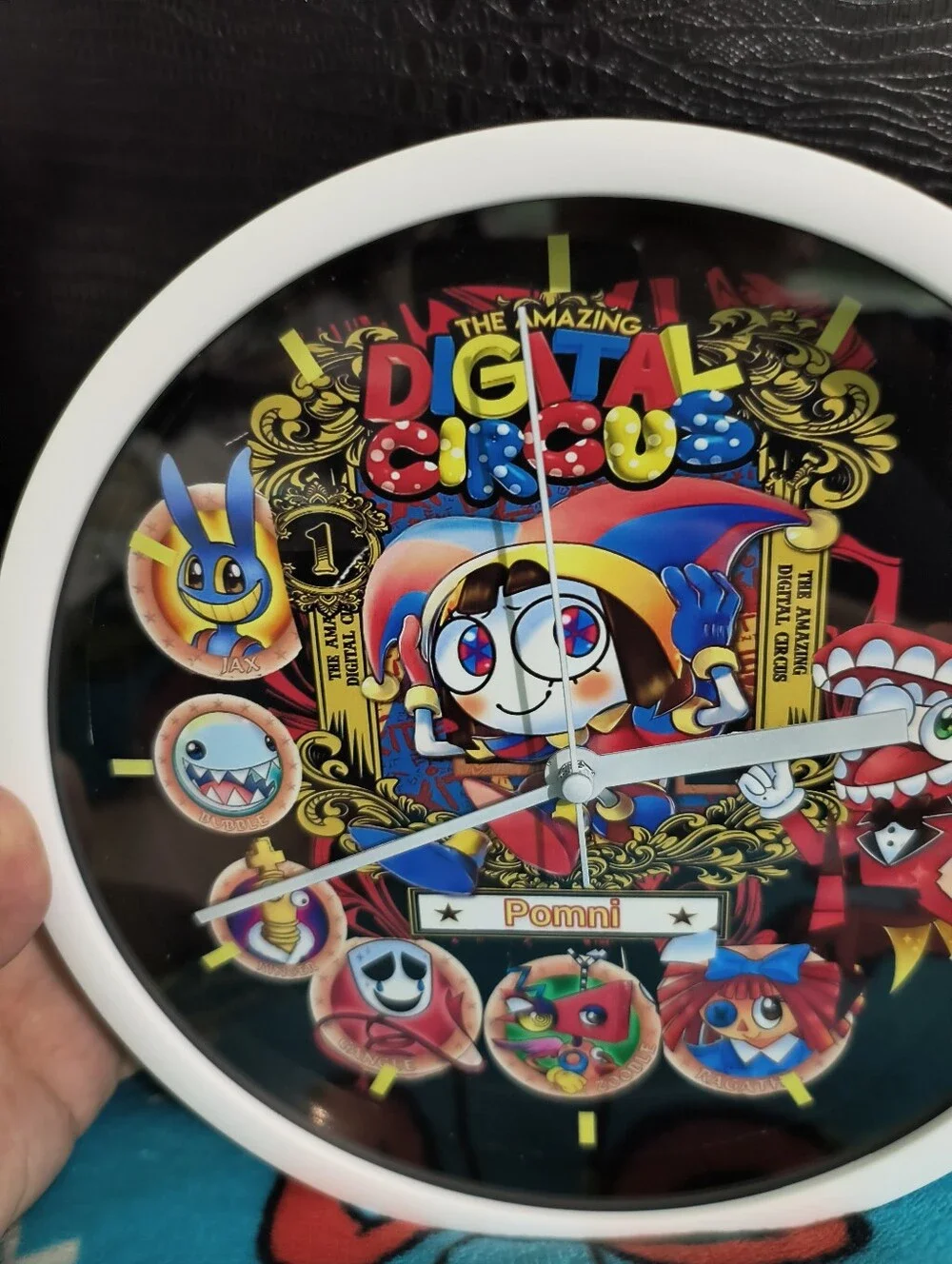 The Amazing Digital Circus Wall Clock - Colorful Character Art Personalized